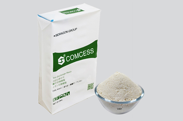 D301 Macroporous Weak Base Anion Exchange Resin