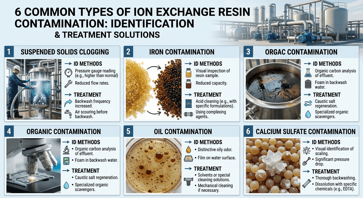 Ion-Exchange-Resin-Contamination