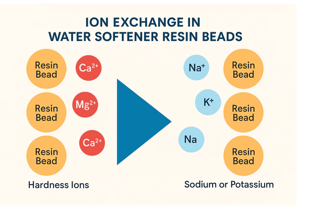 ion-exchange-resin-in-water-softener
